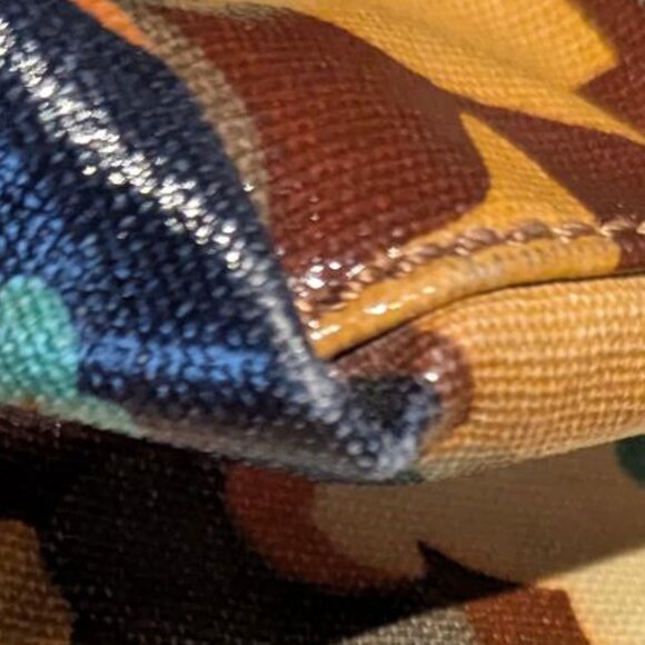 Fossil Key Per Floral Shoulder Bag Vintage Retro Y2K - Picture 10 of 12